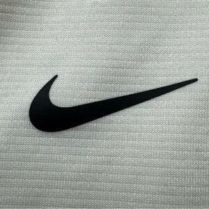 Nike Dri-Fit Youth Boys White T-Shirt Size Large Athletic Swoosh Logo